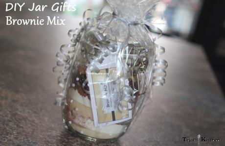 Brownie DIY Jar Gift