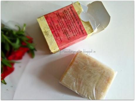 SOS Organics Rose Geranium Soap: Hand-Crafted in the Himalayas