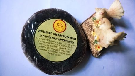 Ida Naturals Herbal Shampoo Bar Review
