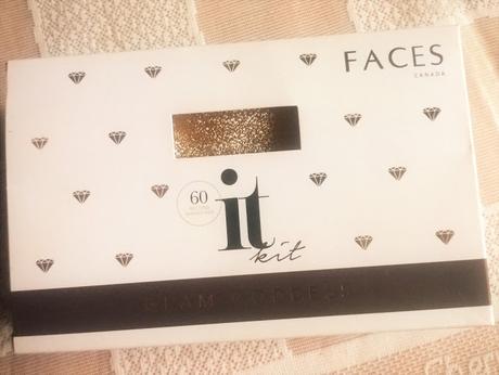 Faces Cosmetics GlamGoddess #ItKit Unboxing,Price and Makeup