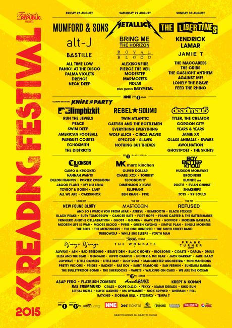 Reading & Leeds Festivals 2015 Preview