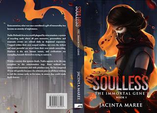 Soulless: The Immortal Gene, Book 1 byJacinta Maree: Cover Reveal @jacintamaree6  @@agarcia6510