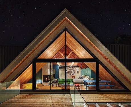 A-frame Owner’s Suite at the Drake Devonshire hotel in Ontario