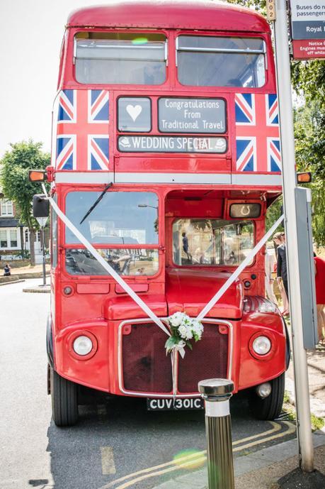  Routemaster bus for guests to Bexley