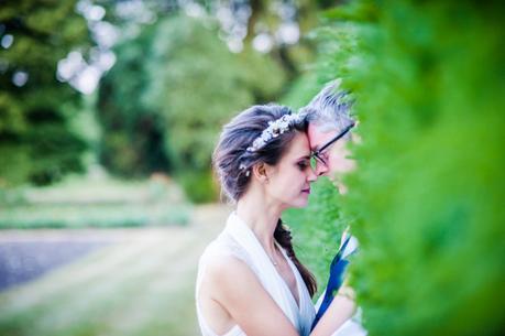 hedge Couple Portrait