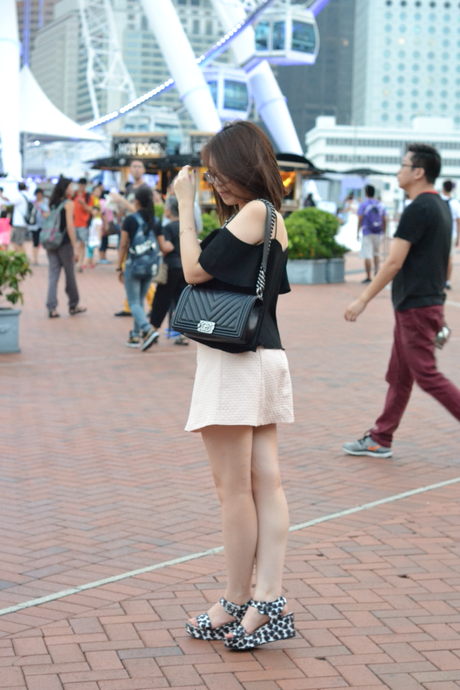 Daisybutter - Hong Kong Lifestyle and Fashion Blog: what i wore, chanel boy outfit post, victoria harbour, hong kong outfit blogger