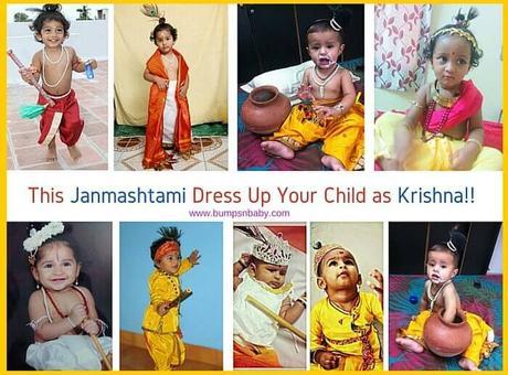 How To Dress Up Your Little One as Krishna this Janmashtami?