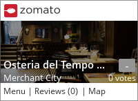 Click to add a blog post for Osteria del Tempo Perso on Zomato