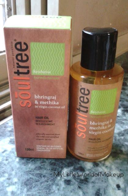 Soultree Hair Oil with Bhringraj & Methika Review