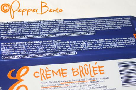 E.Wedel Creme Brulee Chocolate Ingredients