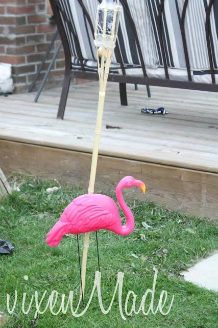 Backyard Flamingle