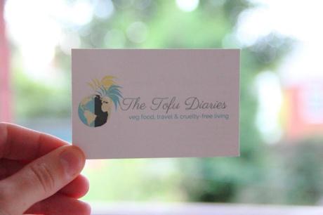 The Tofu Diaries Blog Business Cards 2