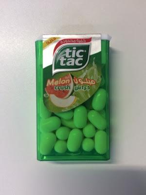 Today's Review: Melon Crush Tic Tacs