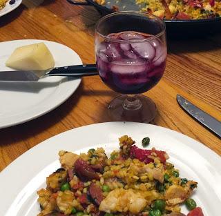 Spanish Summer Paella with Beso Del Sol® Sangria