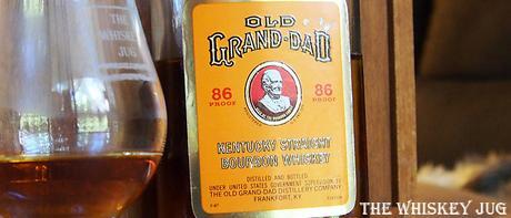 1980s Old Grand-Dad 86 proof Label