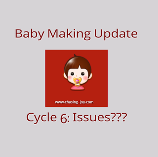 Baby Making Update: Cycle 6 Issues???
