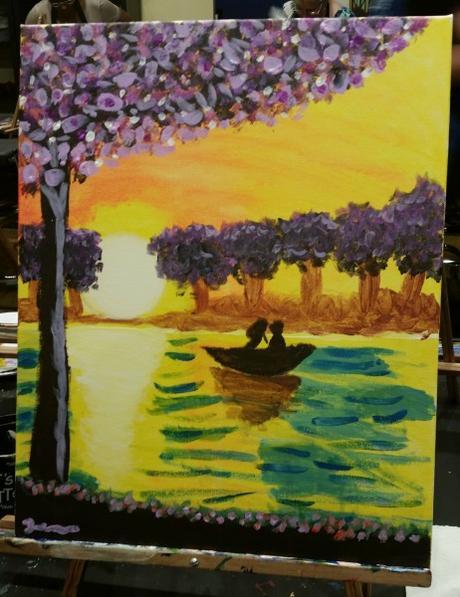 What Happens at a Wine and Painting Night with Pinot’s Palette?