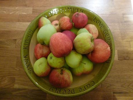 Today I've Been Mostly Processing Apples .....