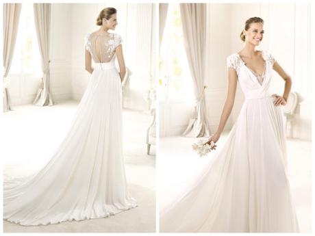 Wedding Inspiration: Ivory White Bridal Dresses for Church Weddings