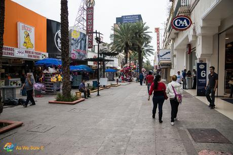 Street in Monterrey, Mexico