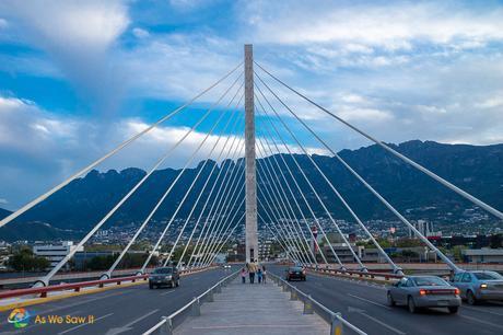 Puente de la Unidad or sometimes called Puente Atirantado bridge.