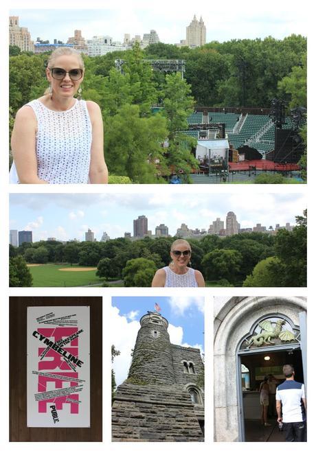 From the top of Belvedere Castle overlooking the Shakespeare Theatre