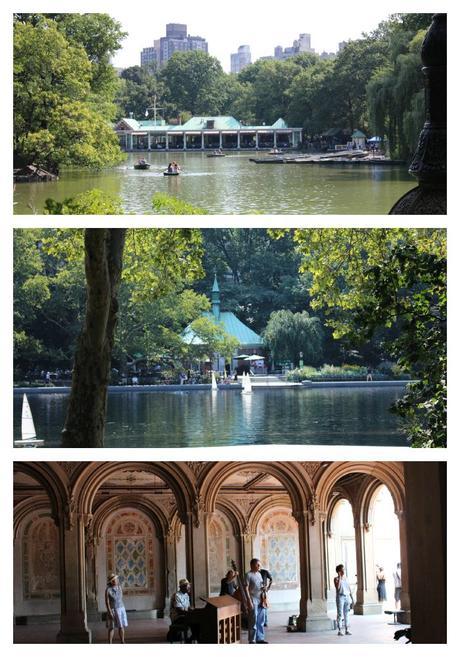 Boathouse and Entertainment in Central Park NY