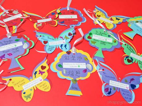 Creativity 521 #75 - DIY Trees and Butterflies Bookmarks {Happy Teacher's Day 2015!}