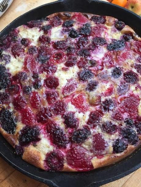 cooked cherry clafoutis