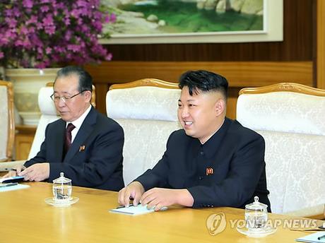 Kim Jong Un meets with