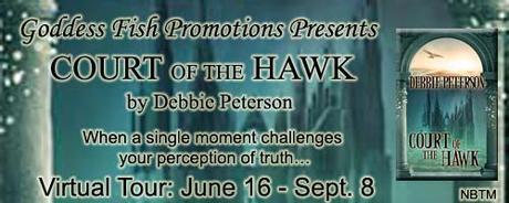 Court of the Hawk by Debbie Peterson: Tens List with Excerpt