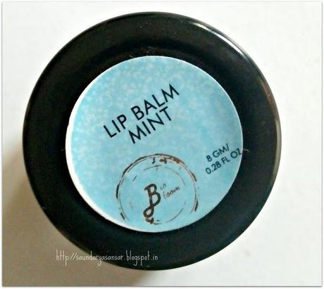 Bio Bloom Lip Balm- Mint: Review