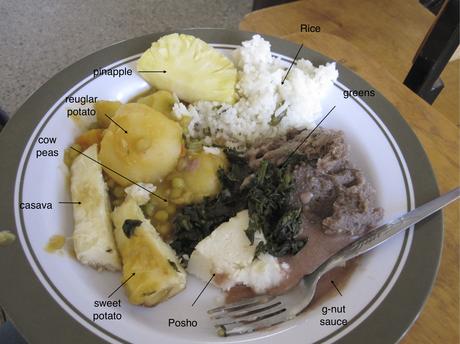 A Typical Ugandan Meal