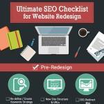 SEO Checklist For A Website Redesign Infographic