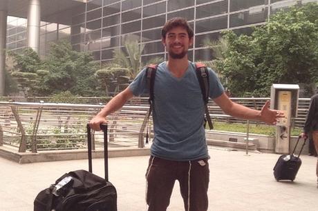 He missed his flight, so other people have to pay for him to go to Uman