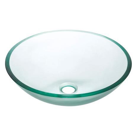 clear glass tempered vessel sink modern bathroom design style ideas inspiration decorate interior sleek