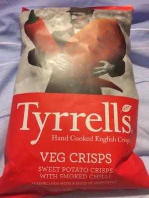 Today's Review: Tyrrell's Sweet Potato Crisps With Smoked Chilli
