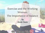Exercise Working Woman: Importance Balance