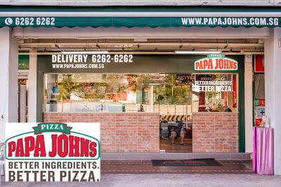 Papa John's Celebrate Their 6 Month Anniversary Here In Singapore