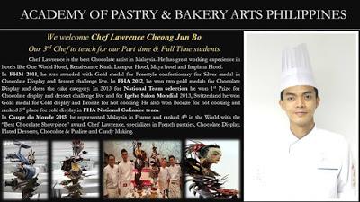 For The Love of Chocolates at the Academy of Pastry and Bakery Arts - Chef Lawrence Chocolate Prince