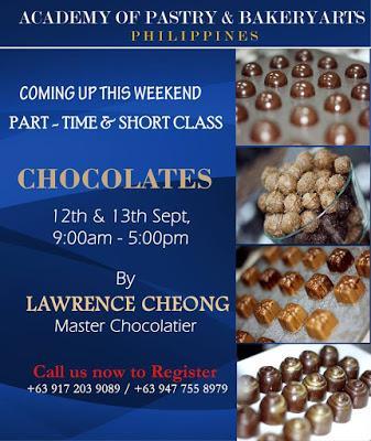 For The Love of Chocolates at the Academy of Pastry and Bakery Arts For The Love of Chocolates at the Academy of Pastry and Bakery Arts