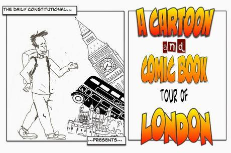 A Cartoon & Comic Book Tour of #London No.24: Big Ben & Über