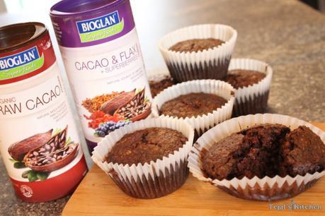 Vegan Cherry Chocolate Healthy Muffins