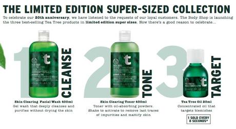 The Body Shop celebrates 20 years of Tea Tree Oil