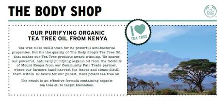 The Body Shop celebrates 20 years of Tea Tree Oil