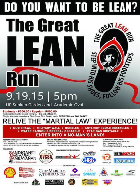 The Great Lean Run - Relive the Martial Law Experience
