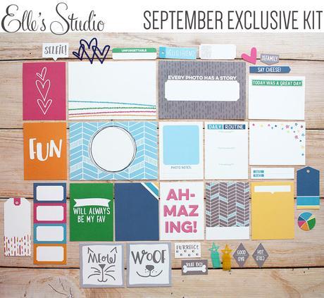 Elle's Studio Design Team : September Exclusive Kit