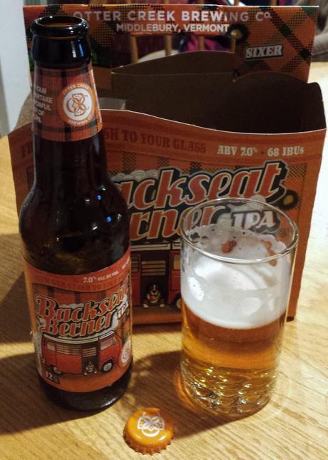 Beer Review – Otter Creek Brewing Co. – Backseat Berner IPA