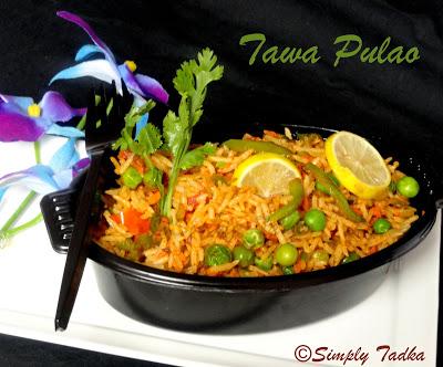 Tawa Pulao – Delhi Street Food
