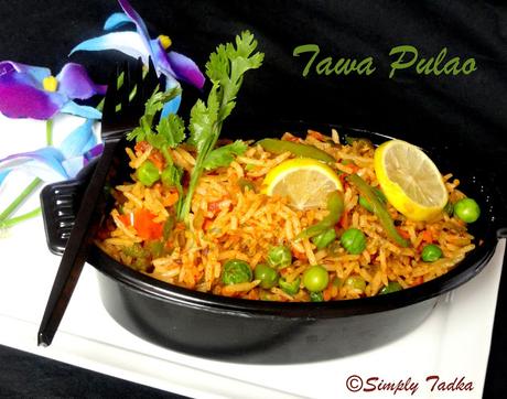 Tawa Pulao – Delhi Street Food